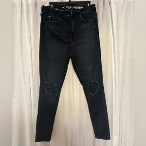 H&M Black Skinny Jeans Sleek Fit